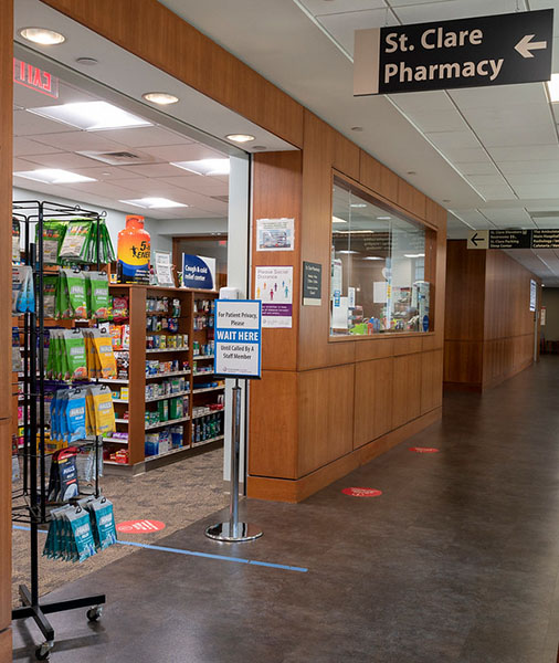 pharmacy entrance